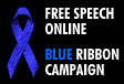 blue ribbon for free speech on-line